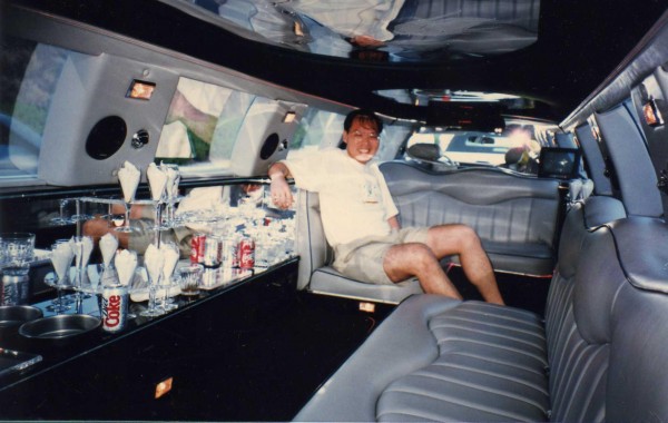 Bruce in Limousine